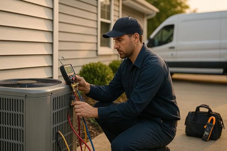 HVAC service across Wake County NC