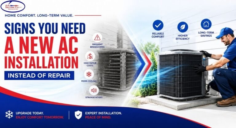 Read more about the article Signs You Need a New AC Installation Instead of Repair