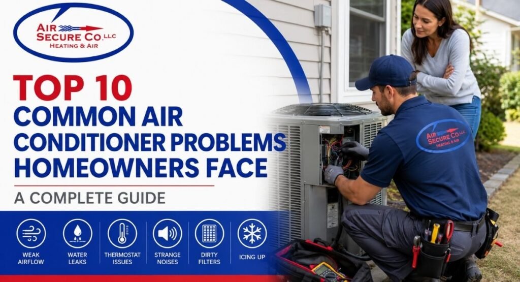 Top 10 Common Air Conditioner Problems Homeowners Face: A Complete Guide